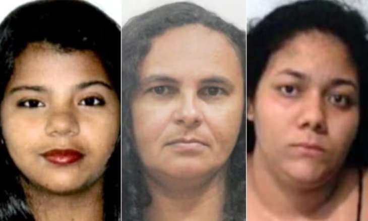 Yasmin, Deuzirene e Maritssa — Foto: Reprodução