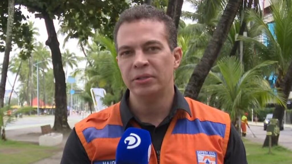 Major Douglas Gomes - Reprodução/TV Pajuçara
